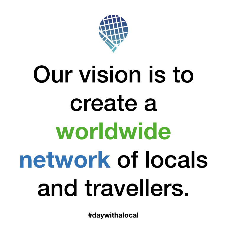 Worldwide network of locals and travellers